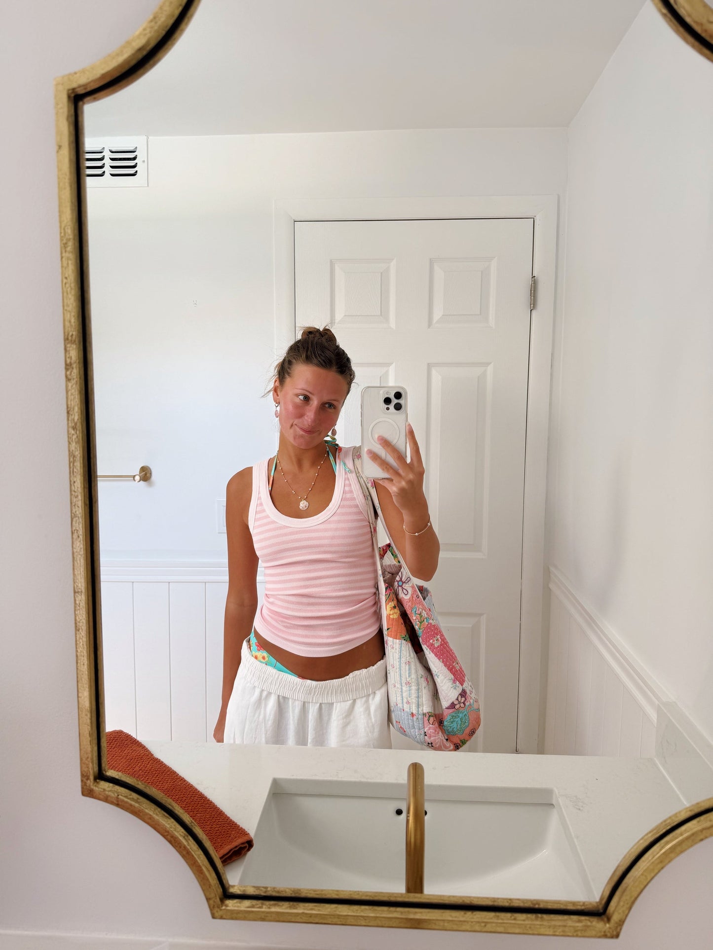 LONG STRIPED TANK
